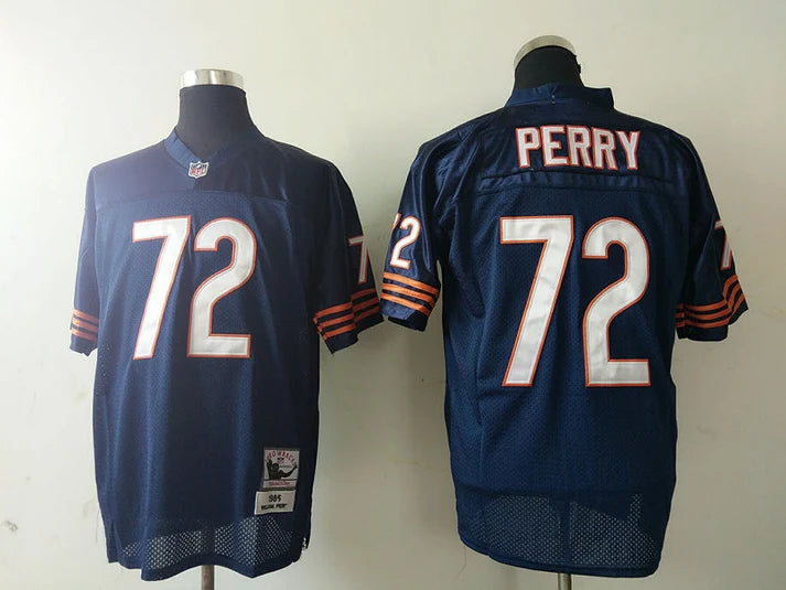 Men's Chicago Bears William Perry Navy Legacy Replica Jersey