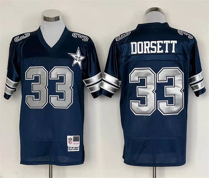 Men's Dallas Cowboys Tony Dorsett Navy Legacy Replica Player Jersey