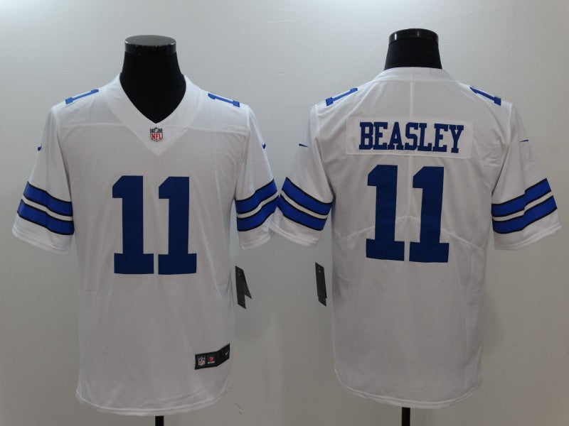 Men's Dallas Cowboys Cole Beasley White Game Jersey