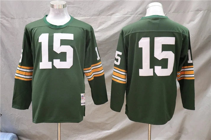 Men's Green Bay Packers Bart Starr Green Legacy Replica Player Jersey