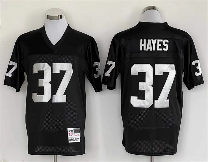 Men's Oakland Raiders Lester Hayes Black Legacy Replica Jersey