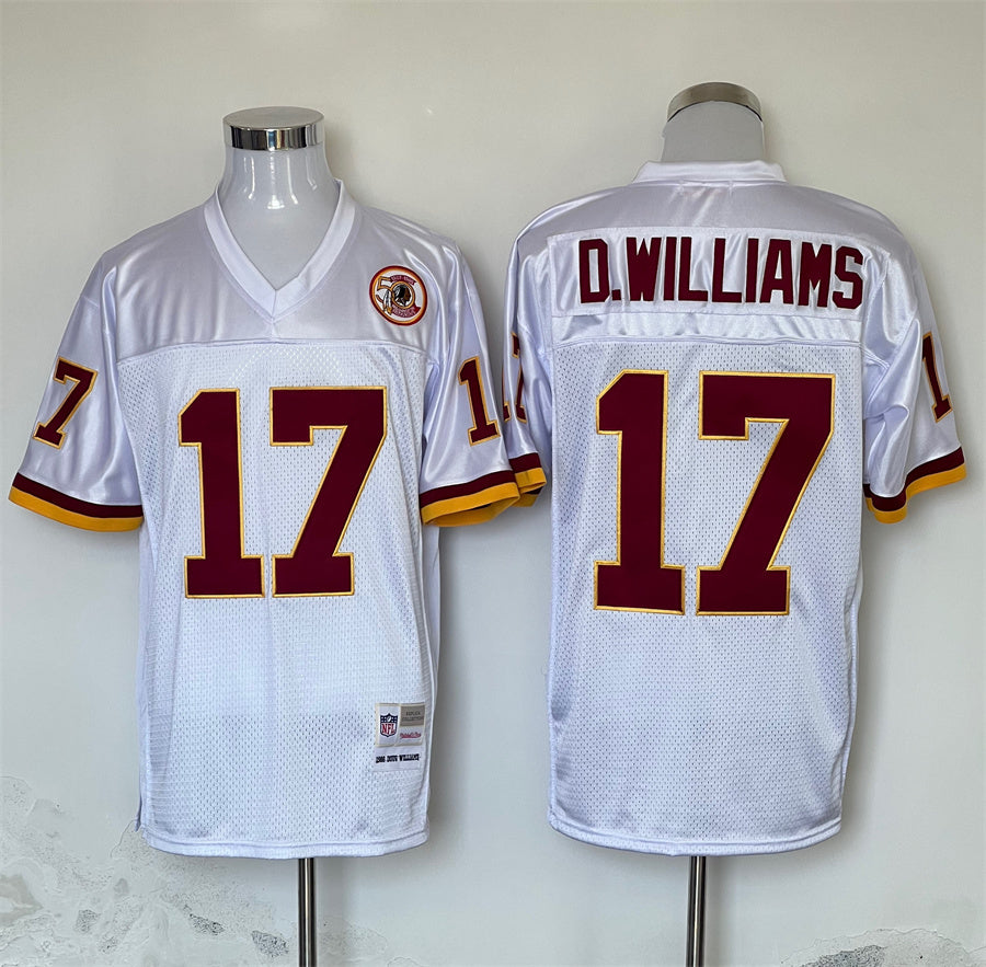 Men's Washington Redskins Doug Williams White Legacy Replica Jersey