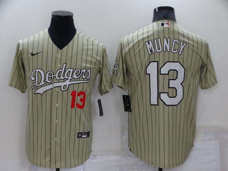 Men's Los Angeles Dodgers Max Muncy Gold Replica Baseball Jersey