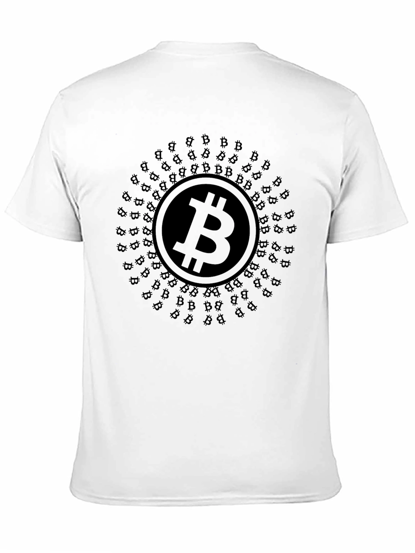 Bitcoin Black T-Shirt Crypto Fashion