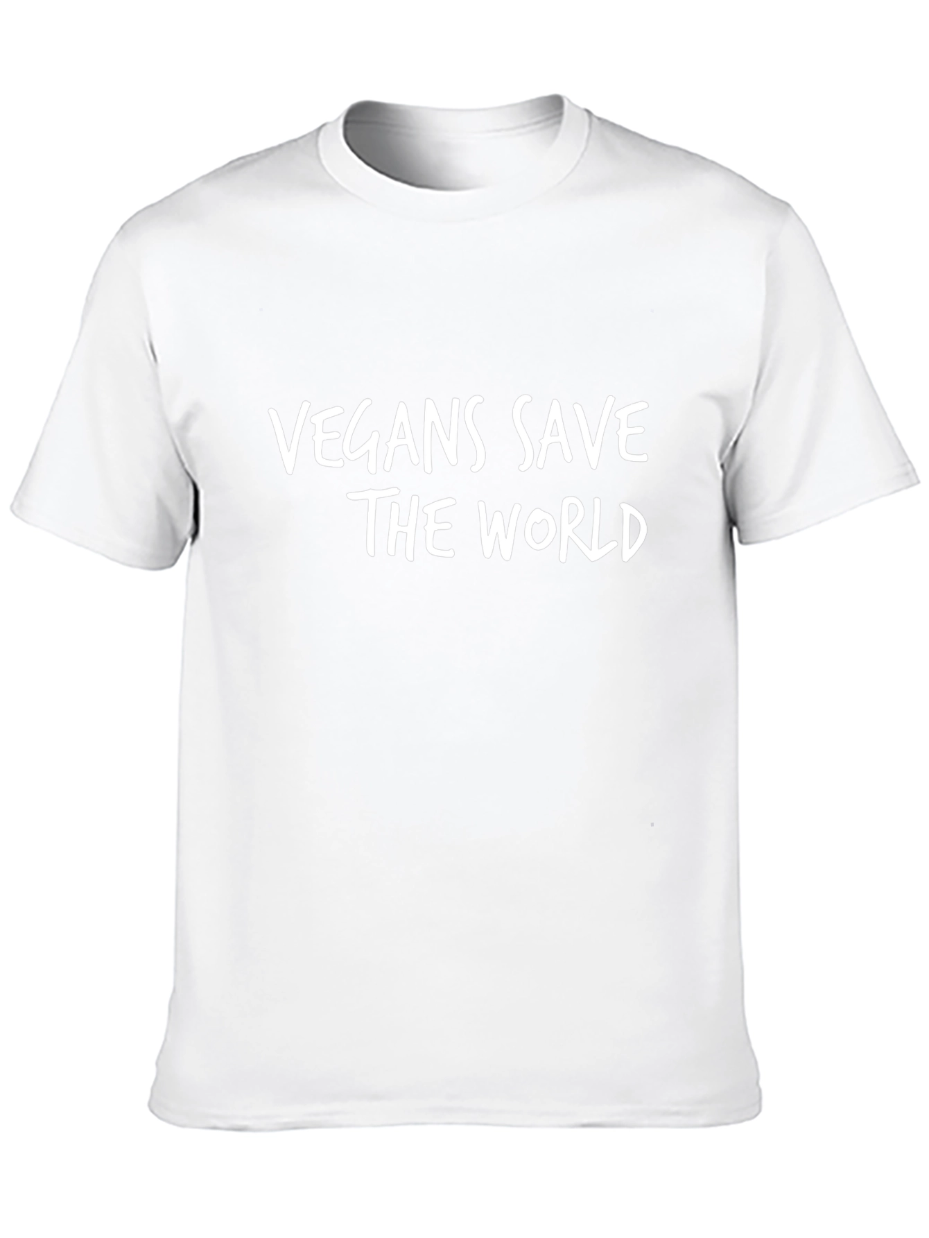 Vegans Save The World Graphic T-Shirt