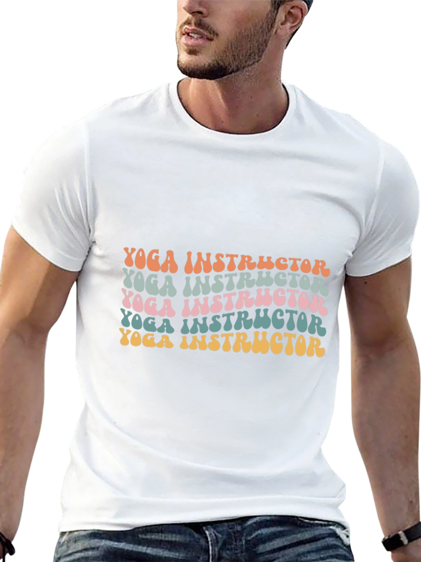 Yoga Instructor Retro T-Shirt