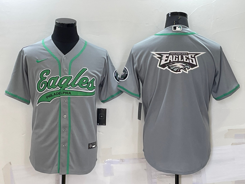 Men's Philadelphia Eagles Gray Game Jersey