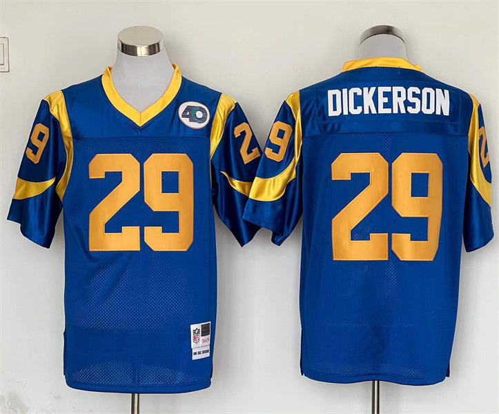 Men's San Louis Rams Eric Dickerson Blue Legacy Replica Jersey1