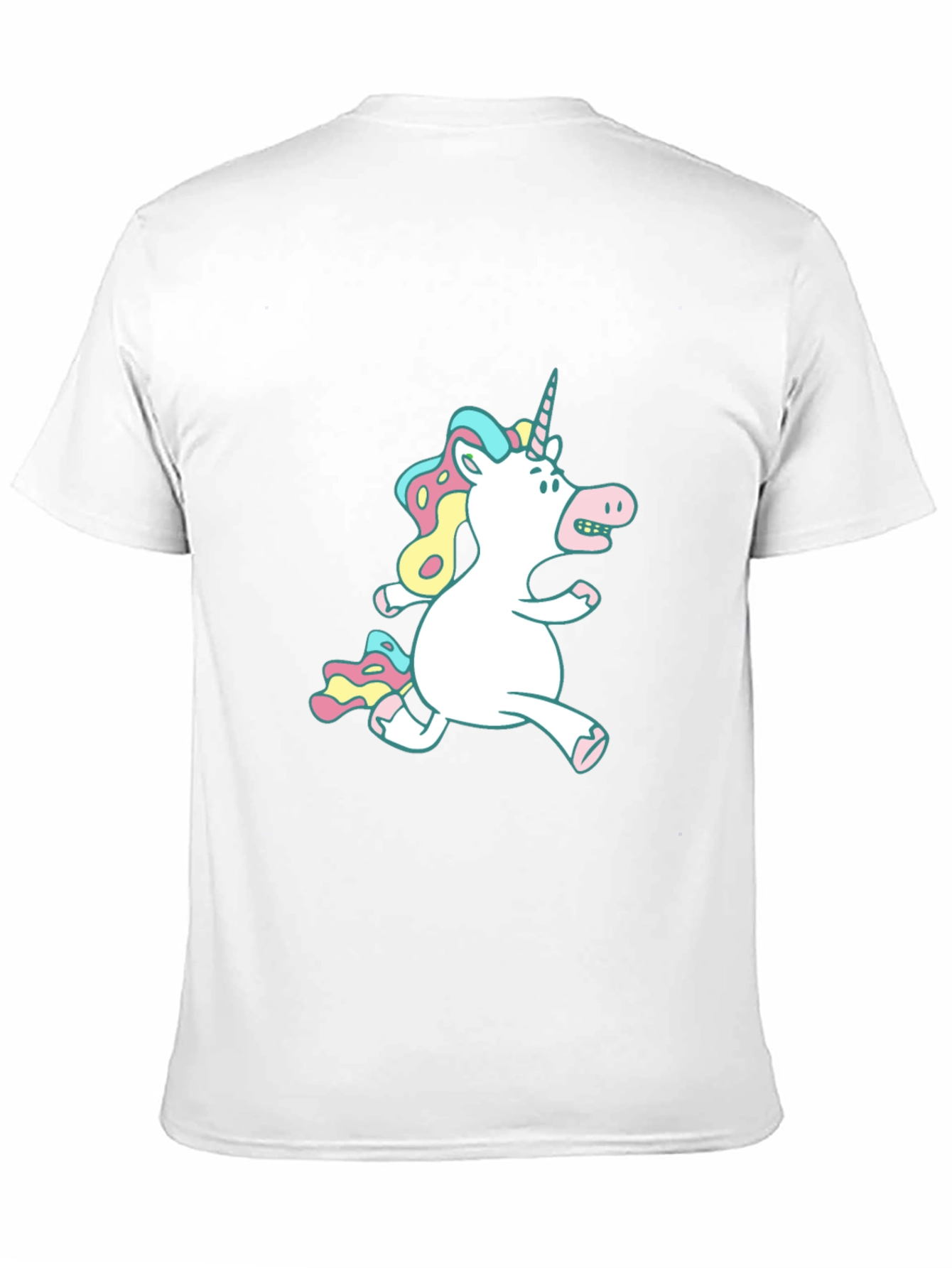 Unicorn Graphic Black T-Shirt