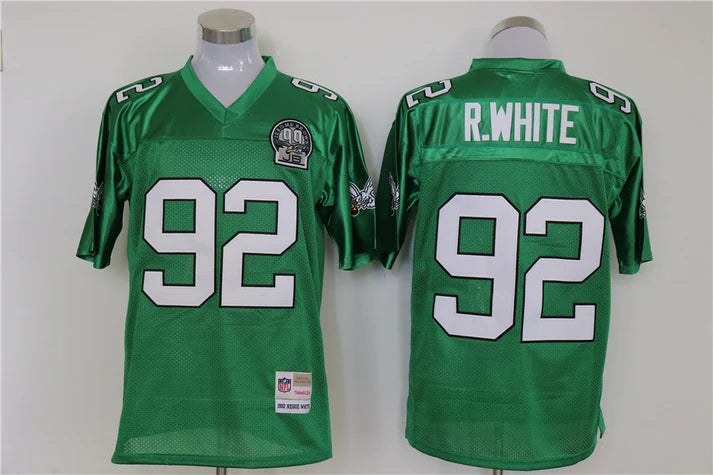 Men's Philadelphia Eagles Reggie White Kelly Green Legacy Replica Jersey