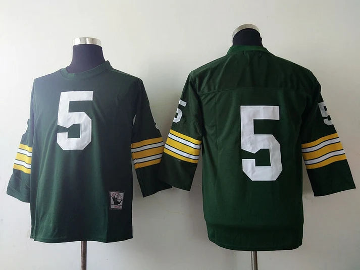 Men's Green Bay Packers Paul Hornung Green Legacy Replica Player Jersey