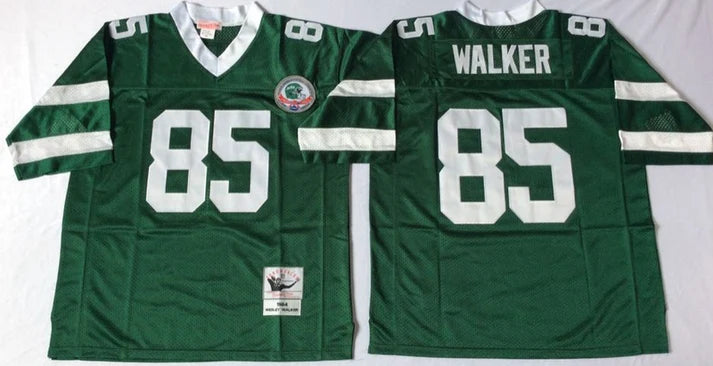 Men's New York Jets Wesley Walker Green Legacy Replica Jersey1