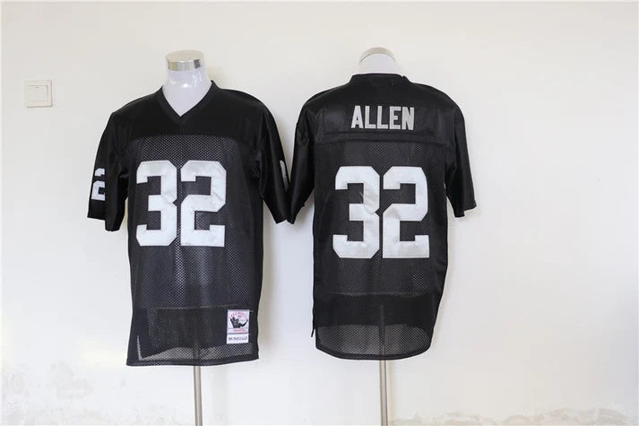 Men's Oakland Raiders Marcus Allen Black Legacy Replica Jersey