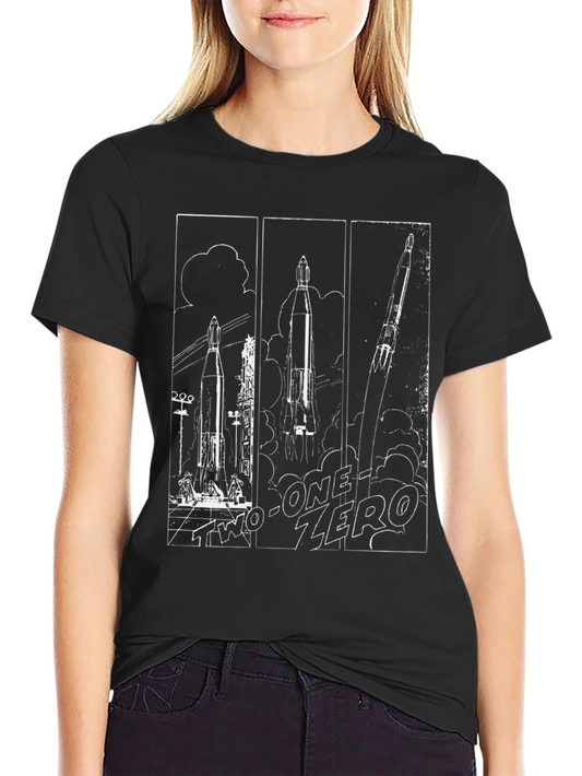 Rocket Launch T-Shirt - Countdown Design