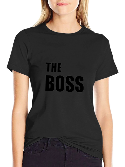 The Boss T-Shirt - Bold Statement Tee for Leaders