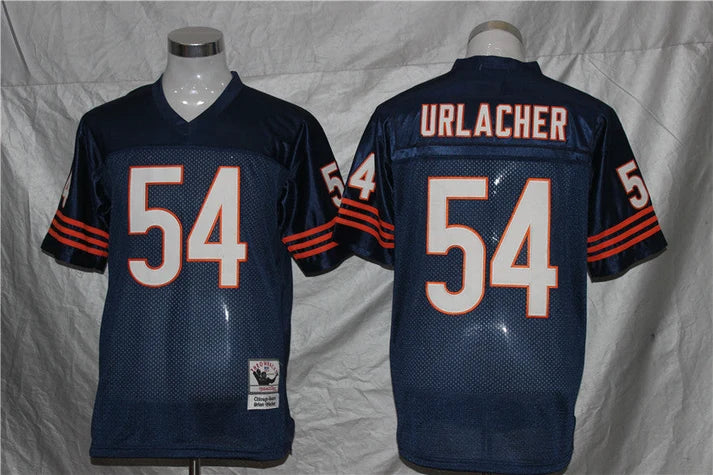 Men's Chicago Bears Brian Urlacher Navy Legacy Replica Player Jersey