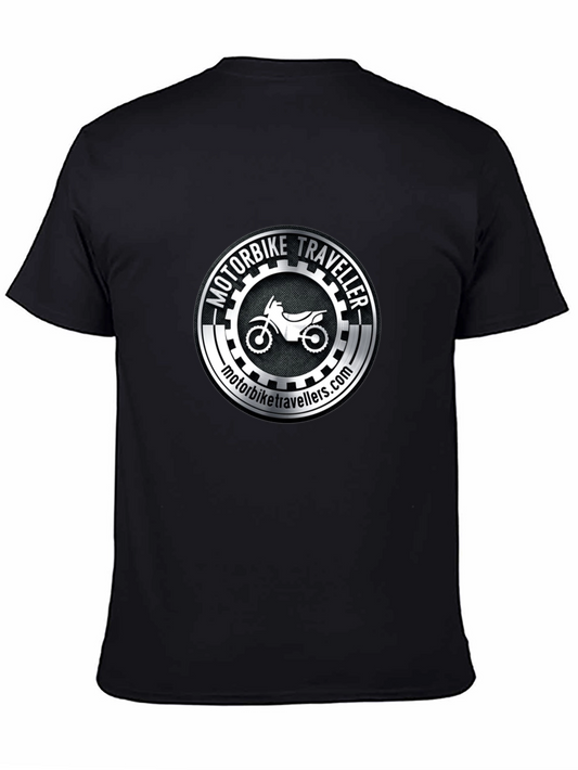 Motorbike Traveller Black T-Shirt