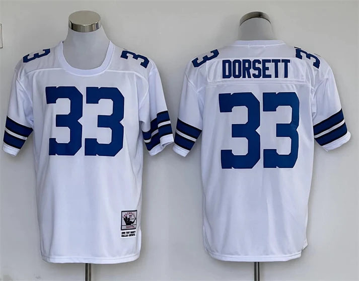Men's Dallas Cowboys Tony Dorsett White Legacy Replica Jersey