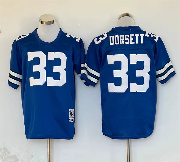Men's Dallas Cowboys Tony Dorsett Blue Legacy Replica Jersey1