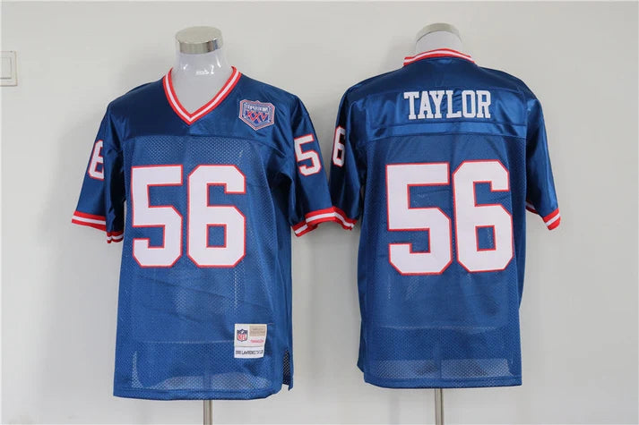 Men's New York Giants Lawrence Taylor Royal Legacy Replica Jersey1