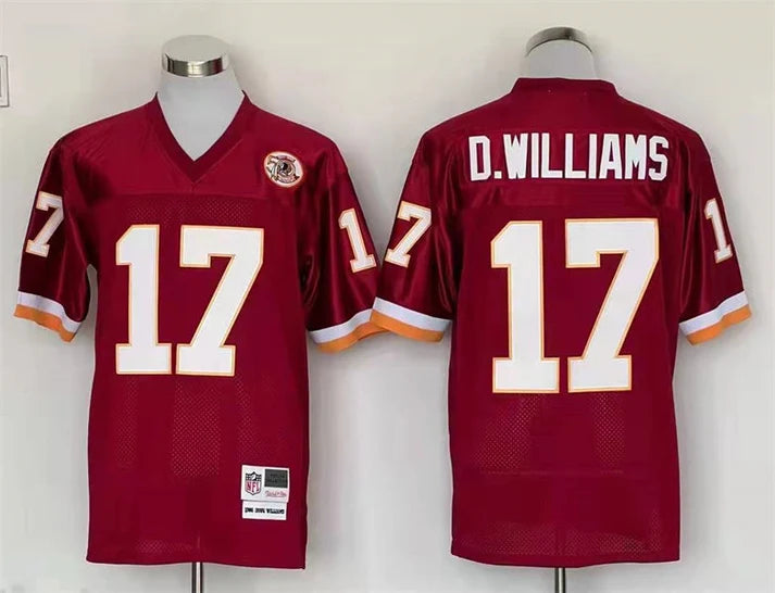 Men's Washington Redskins Doug Williams Burgundy Legacy Replica Jersey1