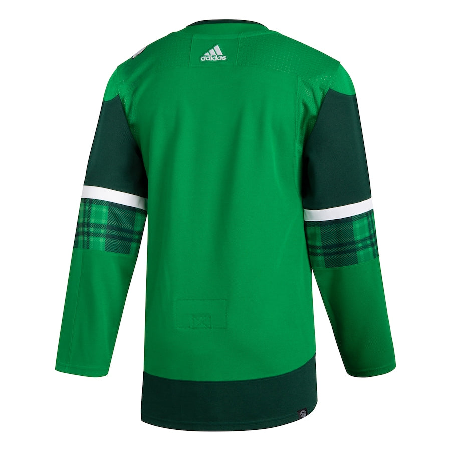 Custom Men's Vegas Golden Knights adidas Kelly Green 2023 St. Patrick's Day Primegreen Authentic Jersey