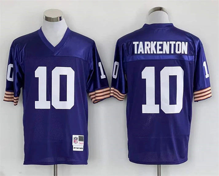 Men's Minnesota Vikings Fran Tarkenton Purple Legacy Replica Jersey
