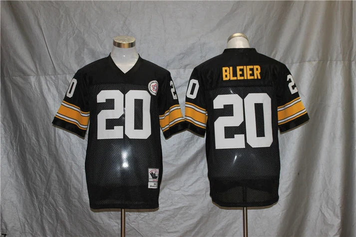 Men's Pittsburgh Steelers Rocky Bleier Black Legacy Replica Jersey