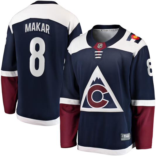 Cale Makar Colorado Avalanche Alternate Primegreen Pro Jersey - Navy