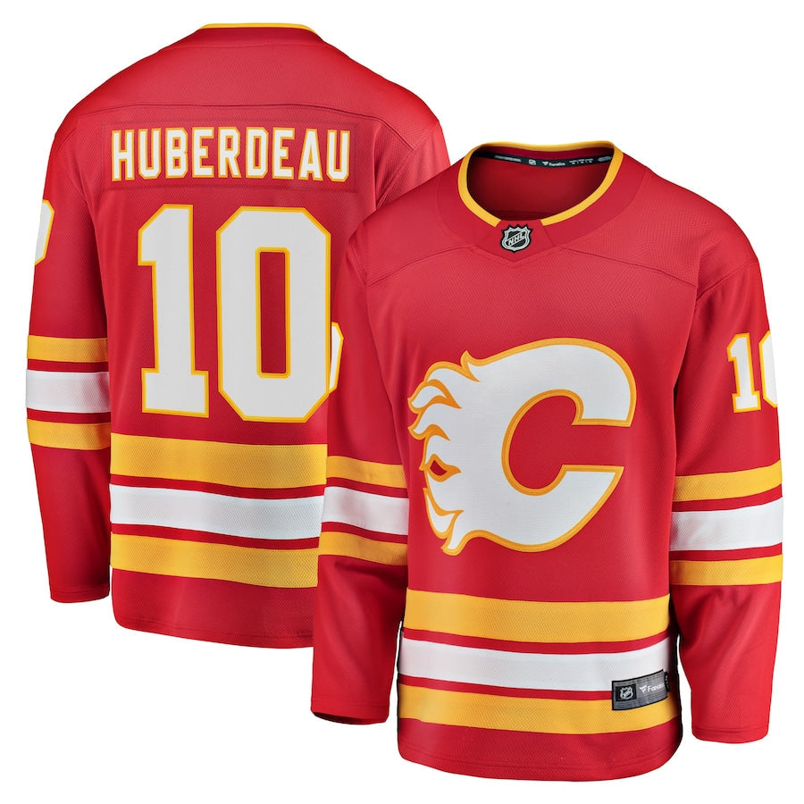 Jonathan Huberdeau Calgary Flames Home Breakaway  Jersey - Red
