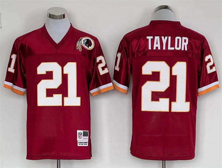 Men's Washington Redskins Sean Taylor Burgundy Legacy Replica Jersey1