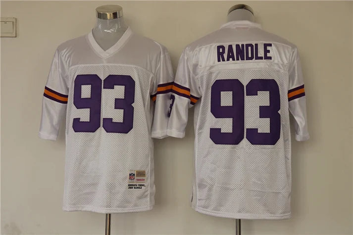 Men's Minnesota Vikings John Randle White Legacy Replica Jersey