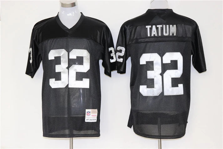 Men's Oakland Raiders Jack Tatum Black Legacy Replica Jersey