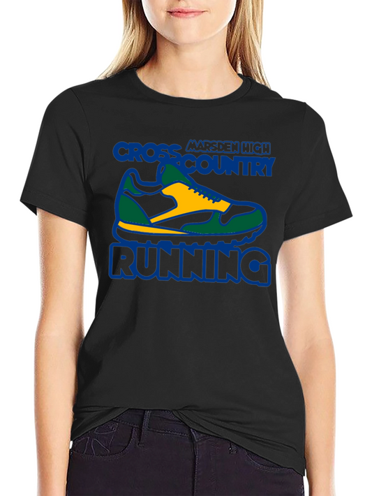 Cross Country Running Shoe T-Shirt