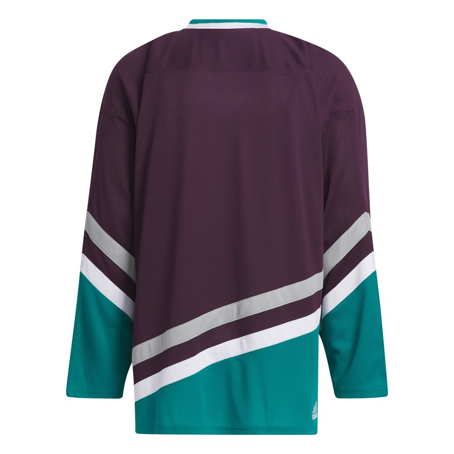 Custom Anaheim Ducks adidas Team Classic Jersey - Purple