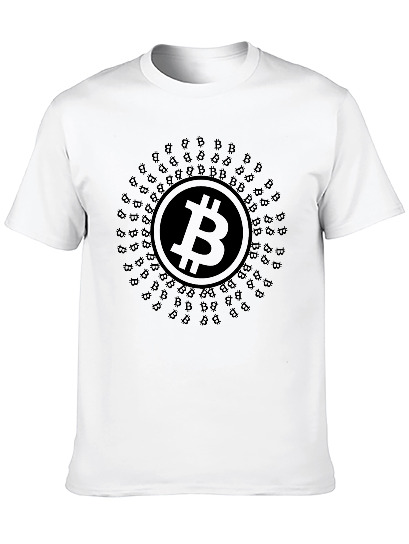 Bitcoin Black T-Shirt Crypto Fashion