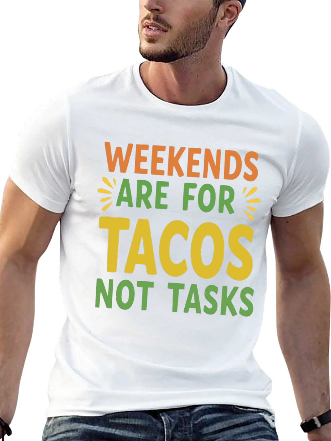 Weekends Are For Tacos Graphic Tee