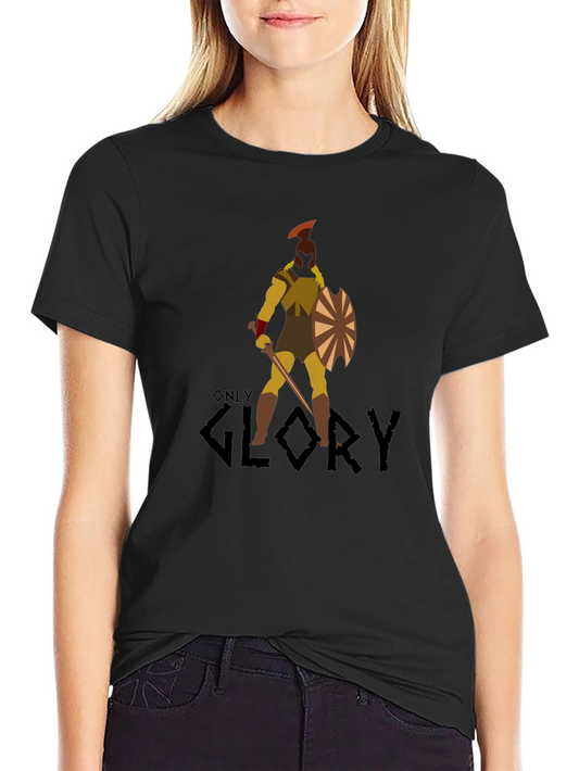 Warrior Graphic Black T-Shirt