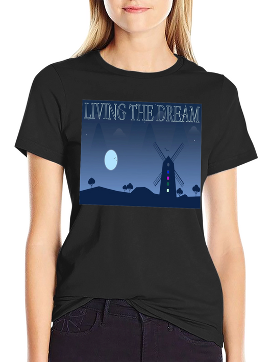 Living The Dream Windmill Graphic Tee