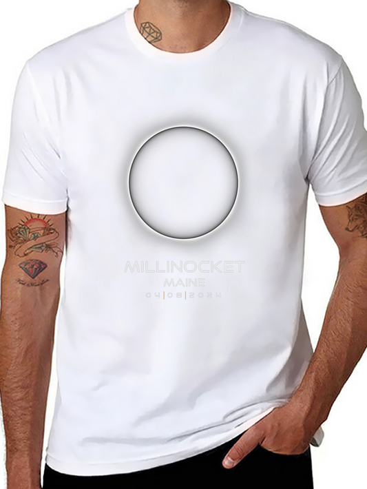 Millinocket Maine Eclipse 2024 T-Shirt