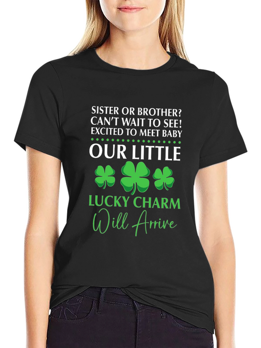 Lucky Charm Baby Arrival T-Shirt