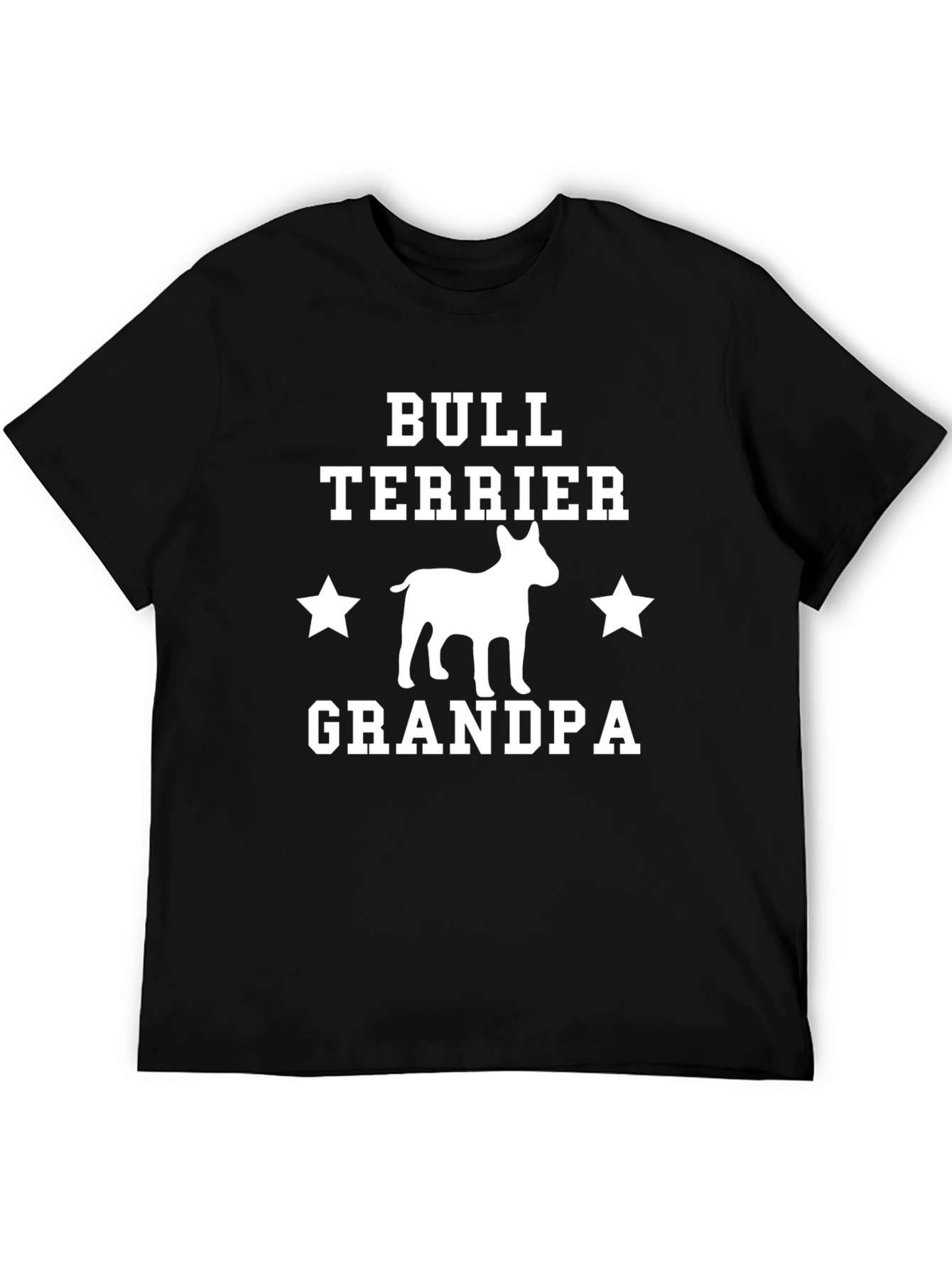 Bull Terrier Grandpa T-Shirt - Dog Lover Gift