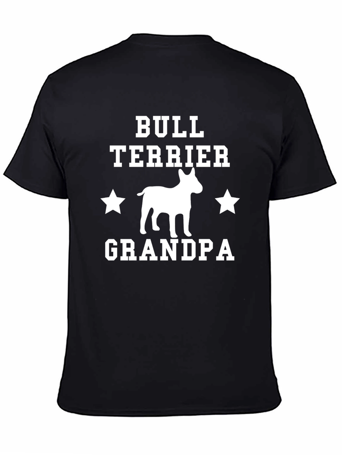 Bull Terrier Grandpa T-Shirt - Dog Lover Gift