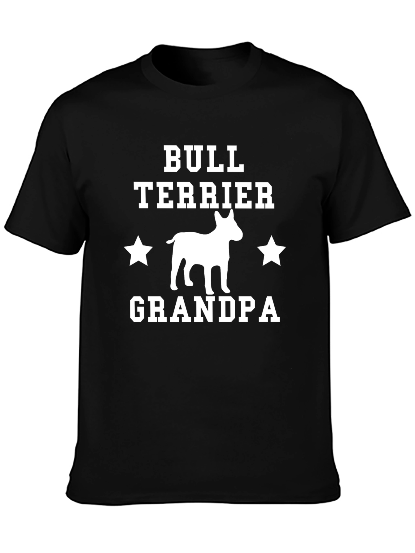 Bull Terrier Grandpa T-Shirt - Dog Lover Gift