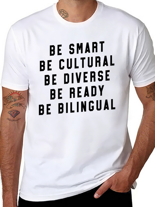 Smart Cultural Diverse Bilingual T-Shirt