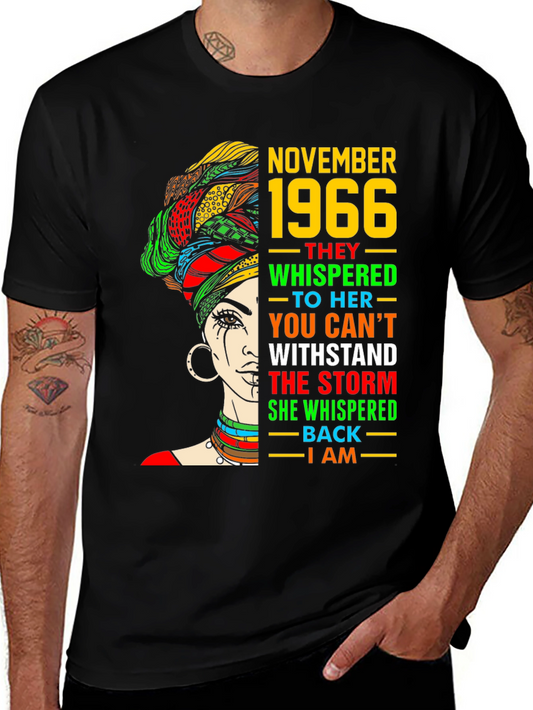 November 1966 Birthday Queen T-Shirt
