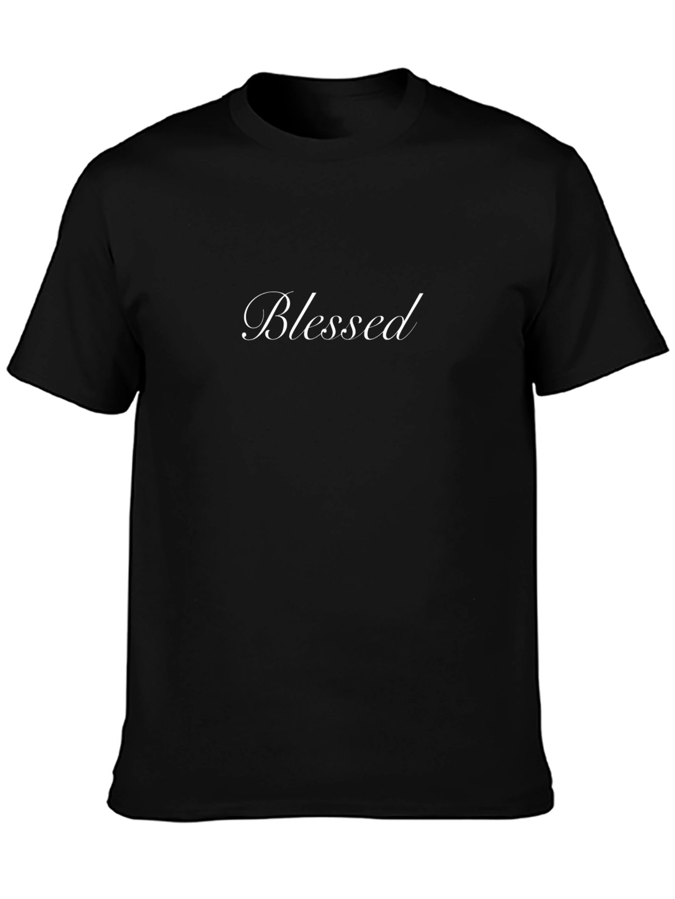 Blessed Black T-Shirt - Stylish and Comfortable