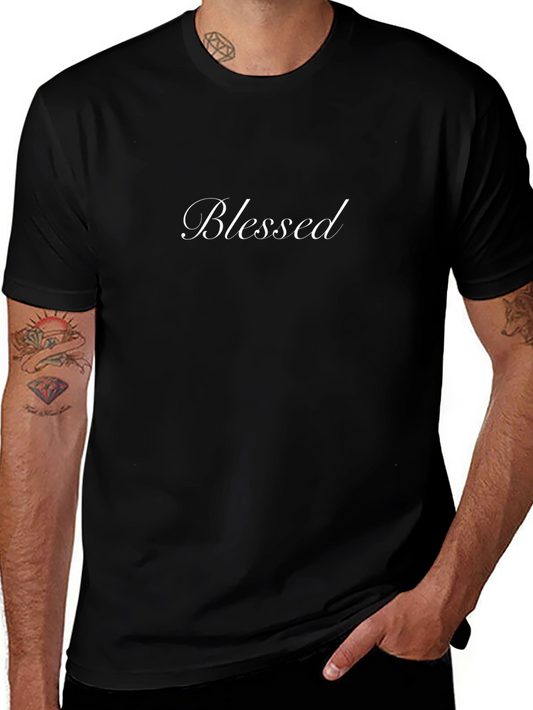 Blessed Black T-Shirt - Stylish and Comfortable
