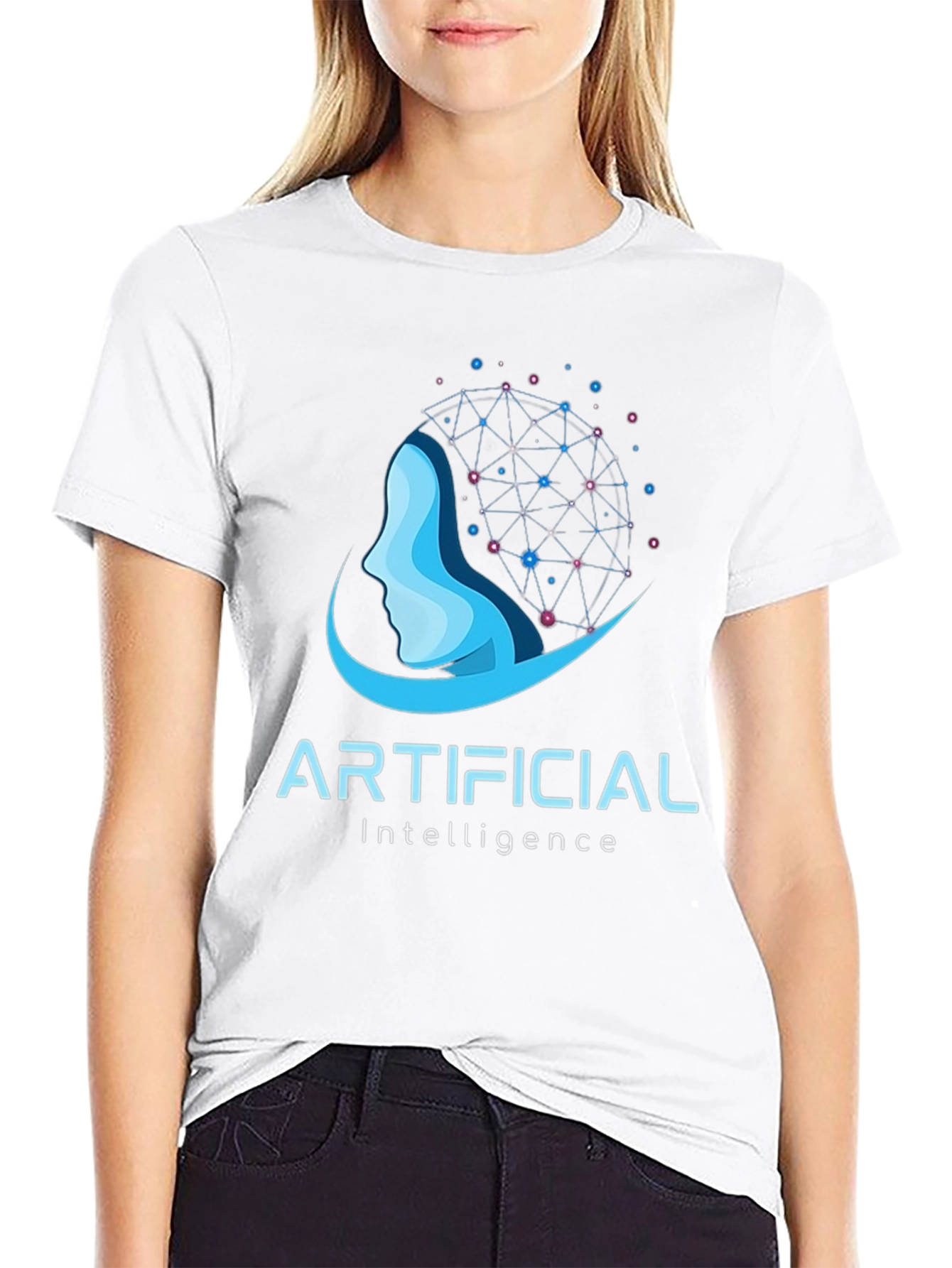 AI Mind T-Shirt -  Artificial Intelligence Design