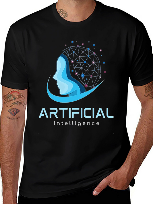 AI Mind T-Shirt -  Artificial Intelligence Design